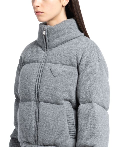 prada jacke damen|Prada wool jacket.